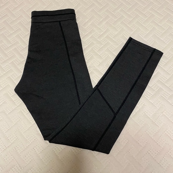 NWT Bebe contrast stitch heather leggings - Picture 5 of 14